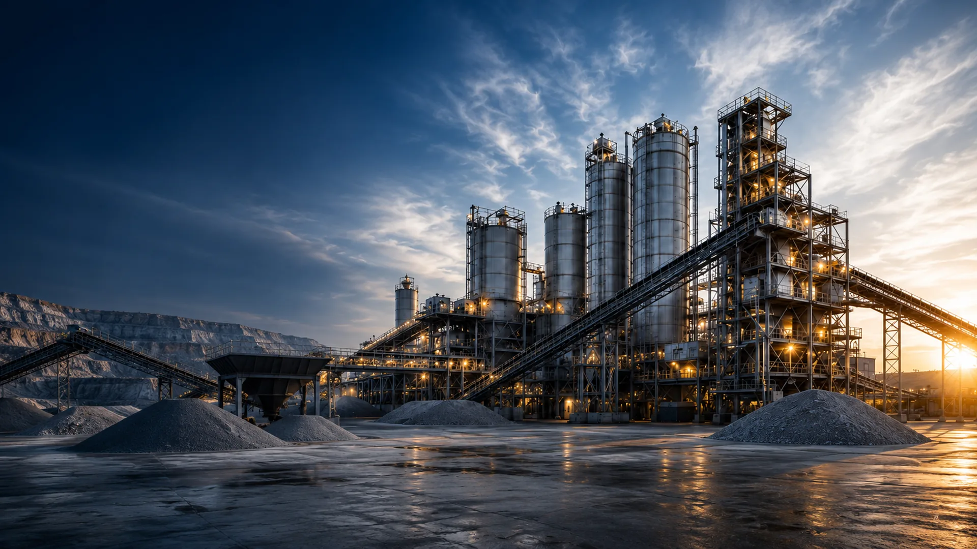 Integrated industrial production systems