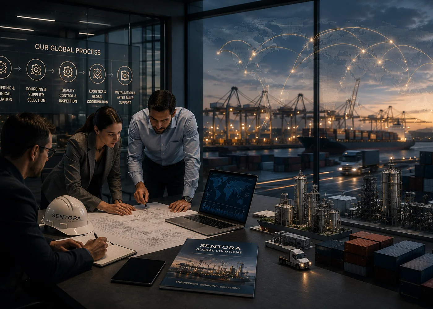 Engineering and international project coordination